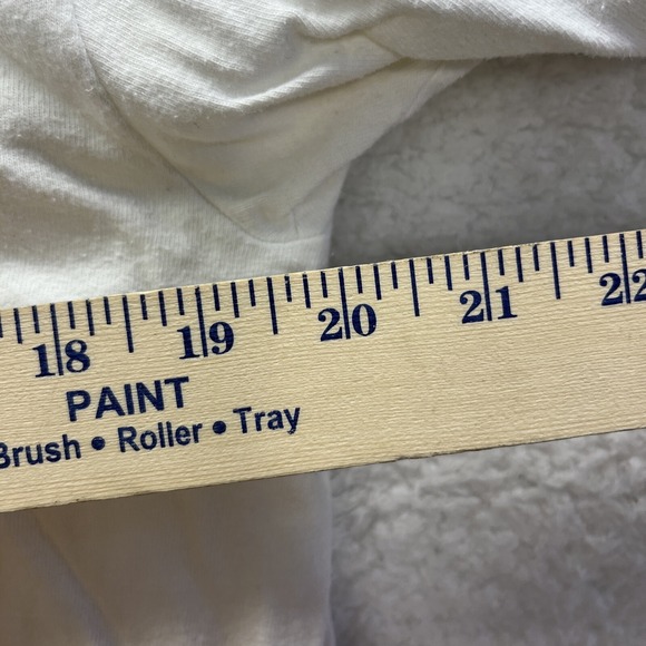 Vintage Tshirt Mens XL (46-48) White helicopter skiing beefy t USA Casual Vtg - Picture 8 of 16